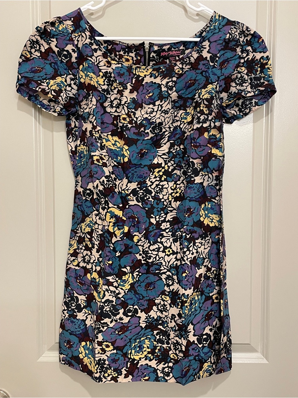 Vintage Y2K Betsey Johnson floral mini dress